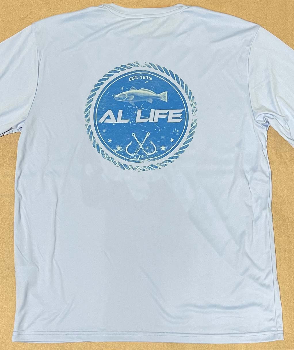 AL Life Redfish - Long Sleeve Performance Tee
