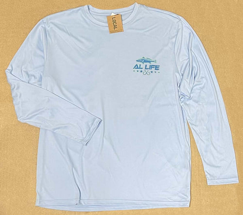 AL Life Redfish - Long Sleeve Performance Tee