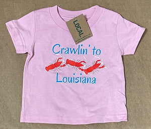 Crawlin' to Louisiana - Infant Tee
