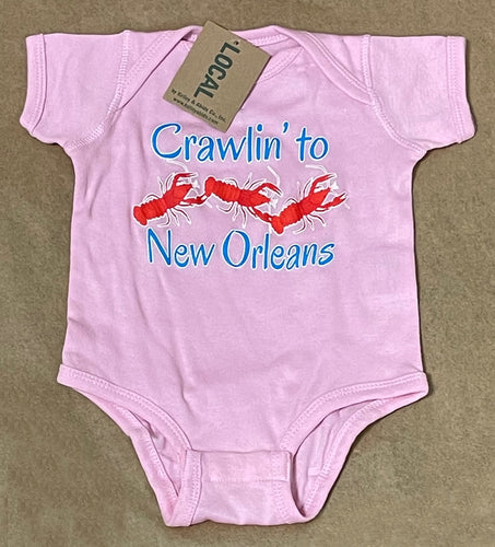 Crawlin' to New Orleans - Infant Onesie