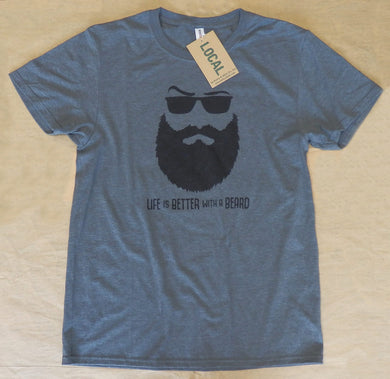 Life Is Better With A Beard - Adult Premium Tee