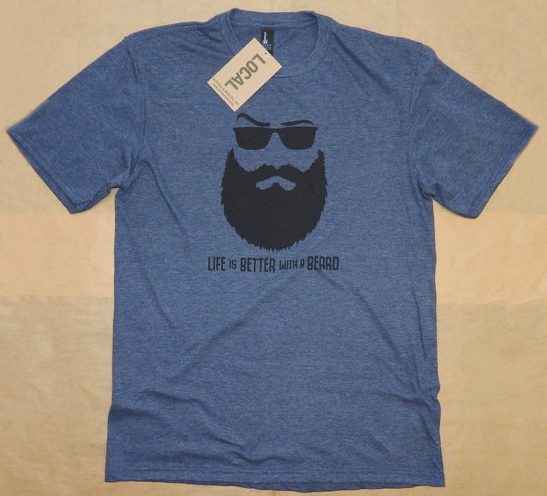 Life Is Better With A Beard - Adult Premium Tee
